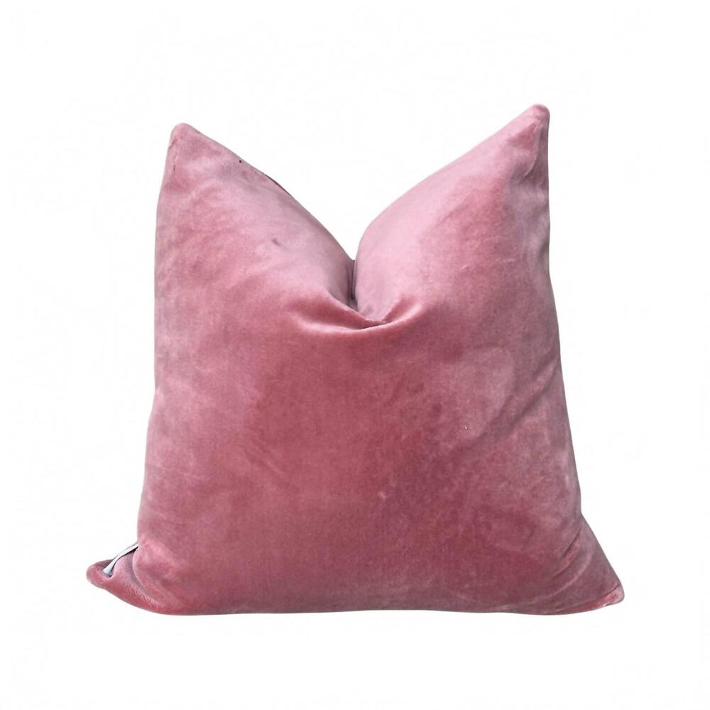 NEW PICTURA velvet pillow in mauve
